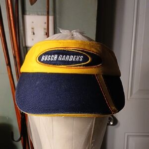 Busch Gardehs Yellow and Blue Men's Visor